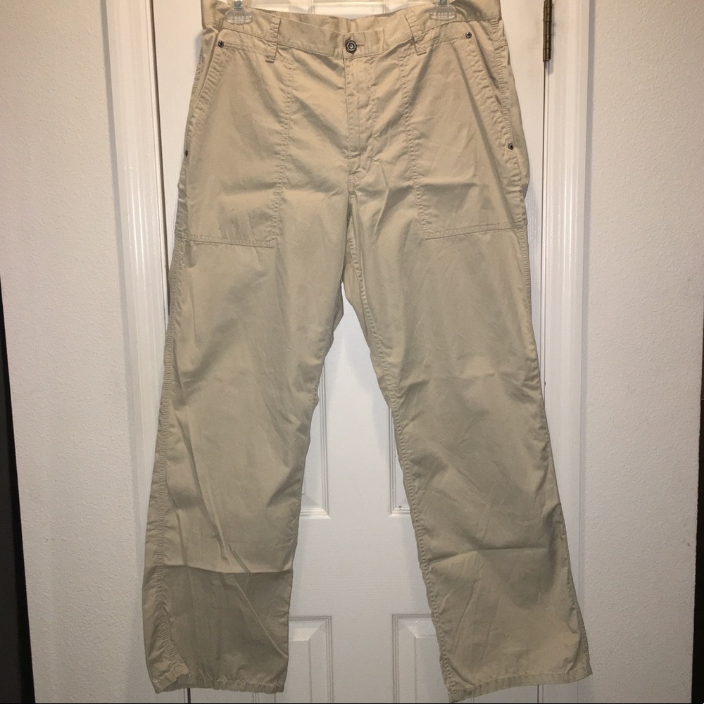 X2 Denim Laboratory lightweight Khaki 36 x 32.